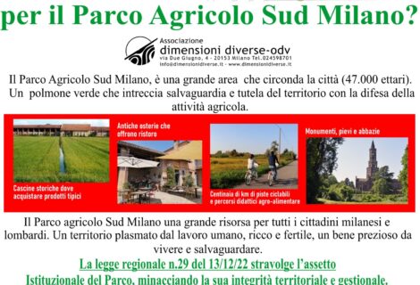 Quale futuro per il Parco Agricolo Sud Milano?
