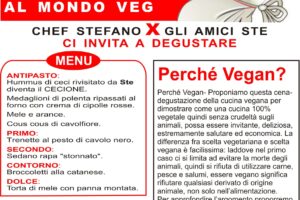 Cena vegana – sabato 18 marzo