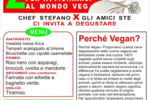 Cena vegana – sabato 15 aprile